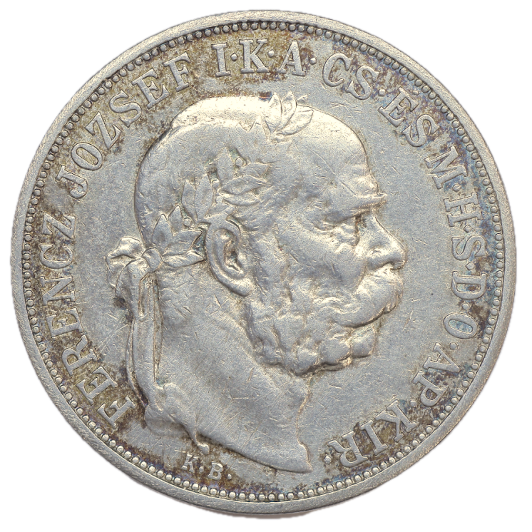 Hongrie - François Joseph Ier (1848-1916), 5 couronnes, 1907