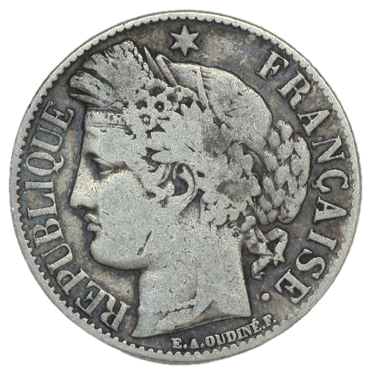 France - IIIe République (1870-1940), 1 Franc, 1887, A (Paris)