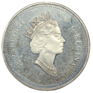 Canada - Élisabeth II (1952-2022), 1 Dollar, 1993