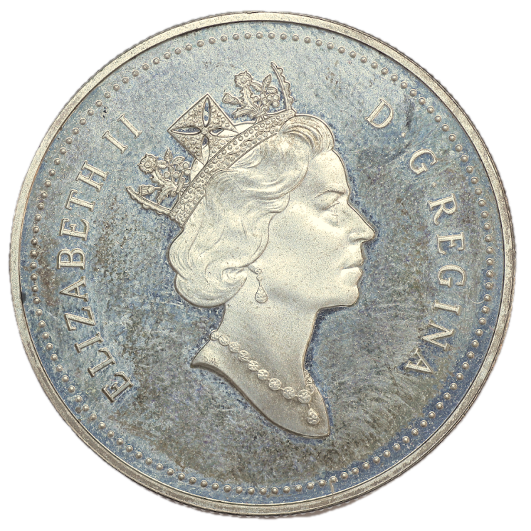 Canada - Élisabeth II (1952-2022), 1 Dollar, 1993