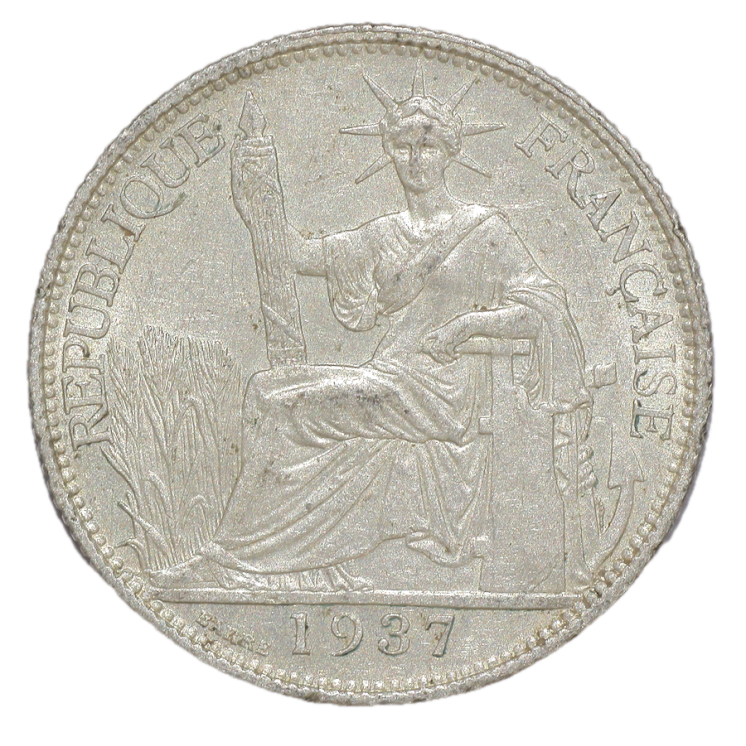 France - Indochine française (1887-1954), 20 centimes, 1937, A (Paris)