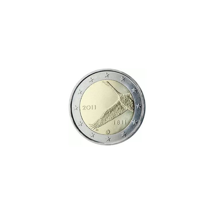 2011 - Finlande, 2 Euros bicentenaire de la Banque de Finlande