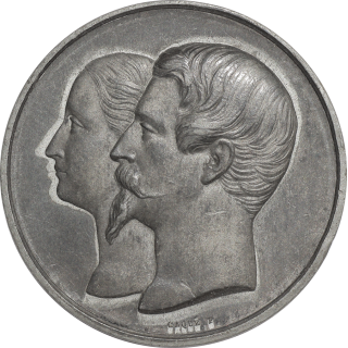 France - Napoléon III (1848-1870), Jeton exposition universelle, 1855