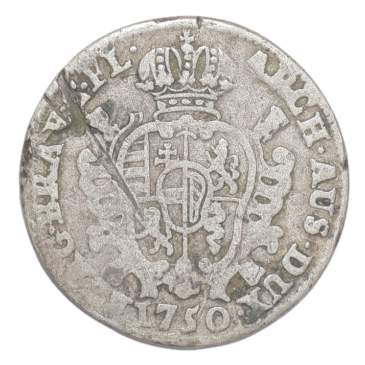 Belgique - Marie-Thérèse (1749-1750), Escalin au Lion, 1750