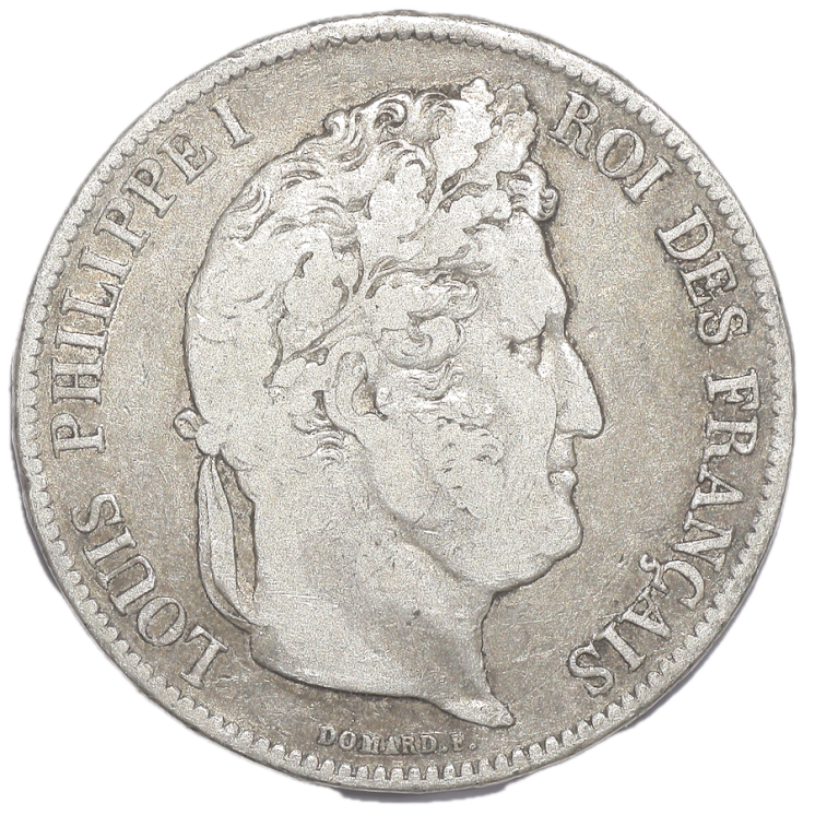 France - Louis-Philippe Ier (1830-1848), 5 Francs, 1837, A (Paris)