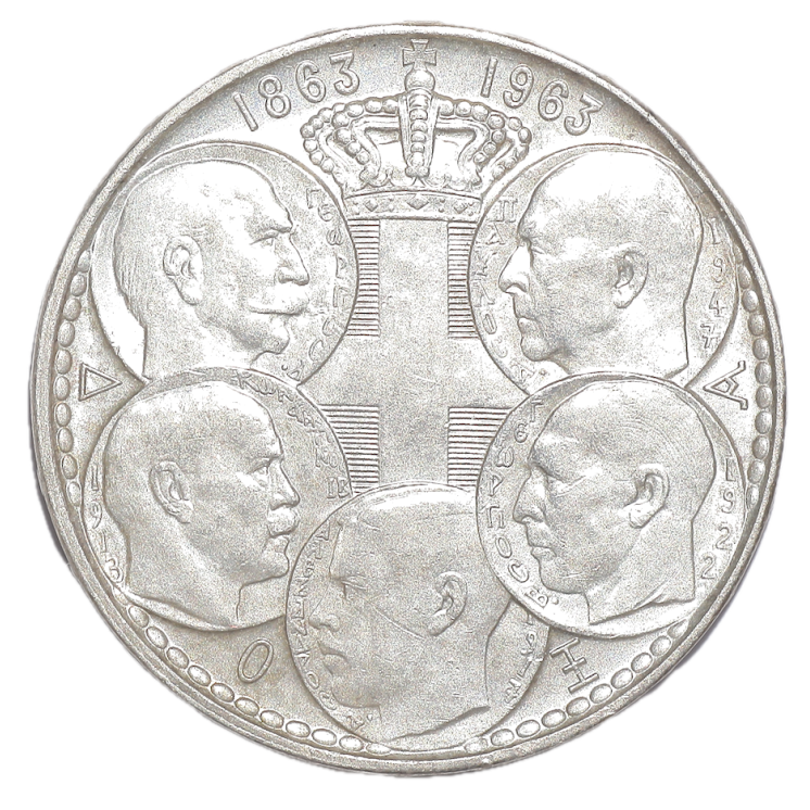 Grèce - Paul (1947-1964), 30 Drachmai, 1963