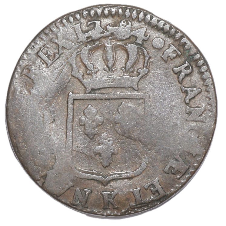 France - Louis XVI (1774-1793), 1 Sol, K (Bordeaux)