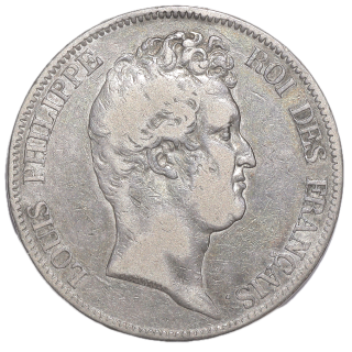 France - Louis-Philippe (1830-1848), 5 Francs, 1830, A (Paris)
