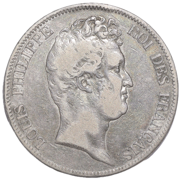 France - Louis-Philippe (1830-1848), 5 Francs, 1830, A (Paris)