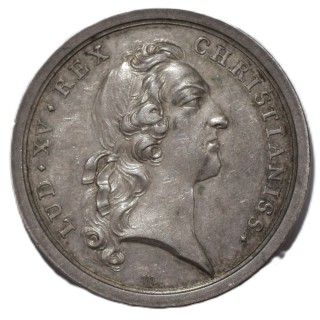 France - Louis XV (1715-1774), Jeton, Second mariage du dauphin