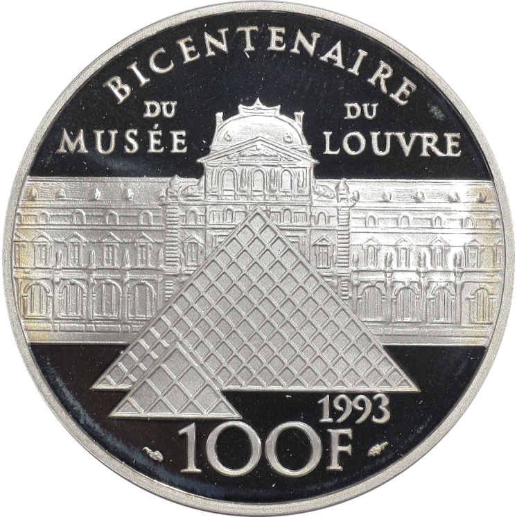 France - Monnaie de Paris, 100 Francs, 1993, BE