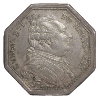 France - Louis XVI (1774-1793), Jeton du Trésor Royal