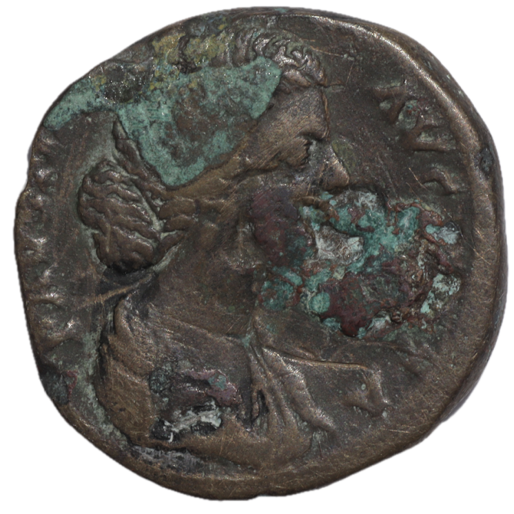 Rome - Faustine Jeune - (161-175), Sesterce