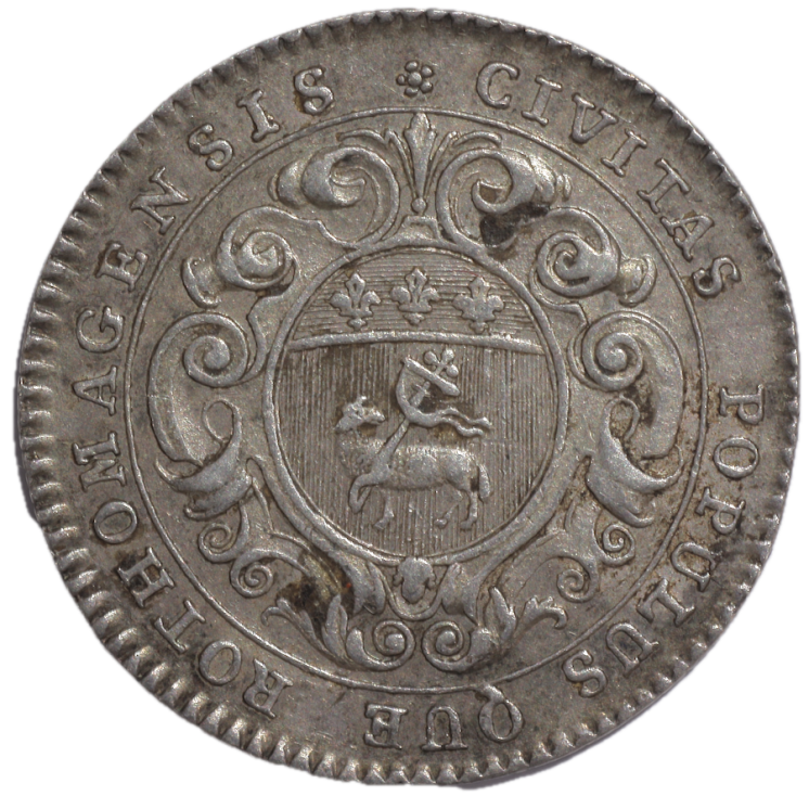 France - Louis XV (1714-1774), Jeton de la ville de Rouen