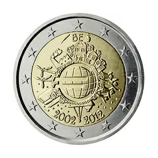 2012 - 2 Euros 10 ans de l'Euro