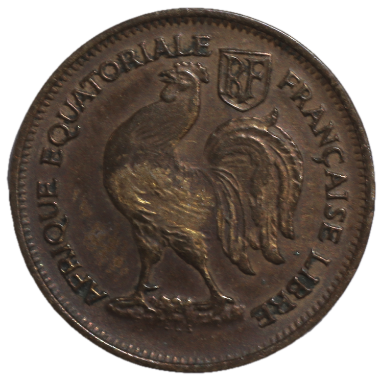 France - France Libre (1940-1945), 50 centimes, 1943