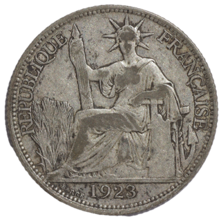 France - Indochine française (1887-1954), 20 centimes, 1923