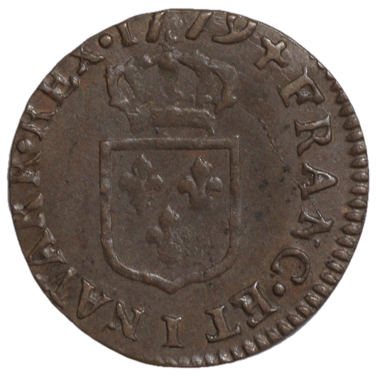 France - Louis XVI (1774-1793), Liard, 1779, I (Limoges)