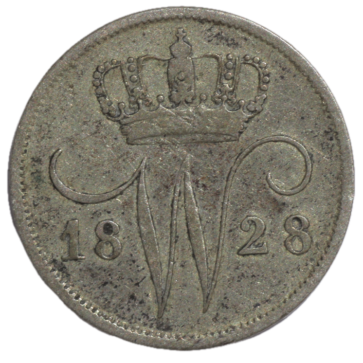 Pays-Bas - Wilhelm I (1815-1840), 10 cent, 1828
