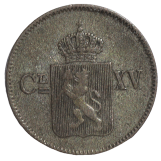 Norvège - Carl XV (1859-1872), 3 skilling, 1868