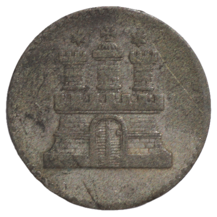 Allemagne - Ville hanséatique libre de Hambourg (1324-1922), 1 Shilling