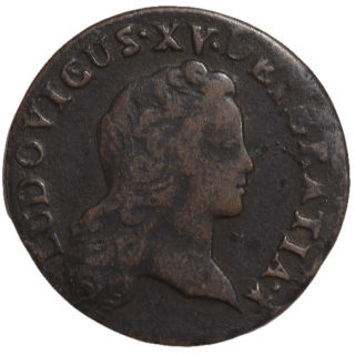 France - Louis XV (1715-1774), Demis sol, 1720, AA (Metz)