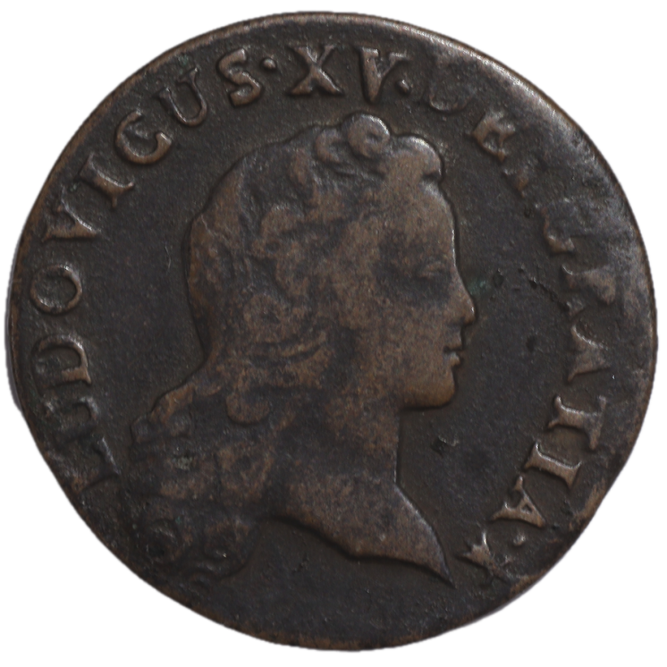 France - Louis XV (1715-1774), Demis sol, 1720, AA (Metz)
