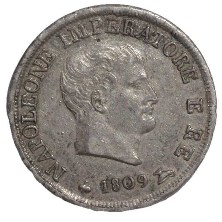 Italie - Napoléon Ier (1804-1814), 10 Soldi, 1809, M (Milan)