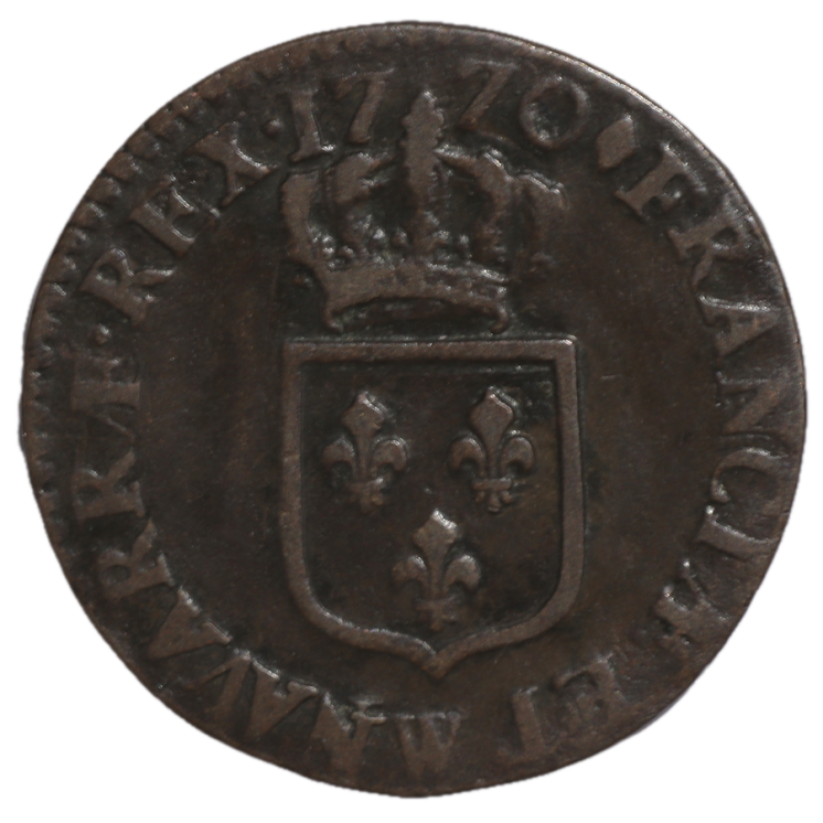 France - Louis XV (1715-1774), Demi-sol, 1770, W (Lille)