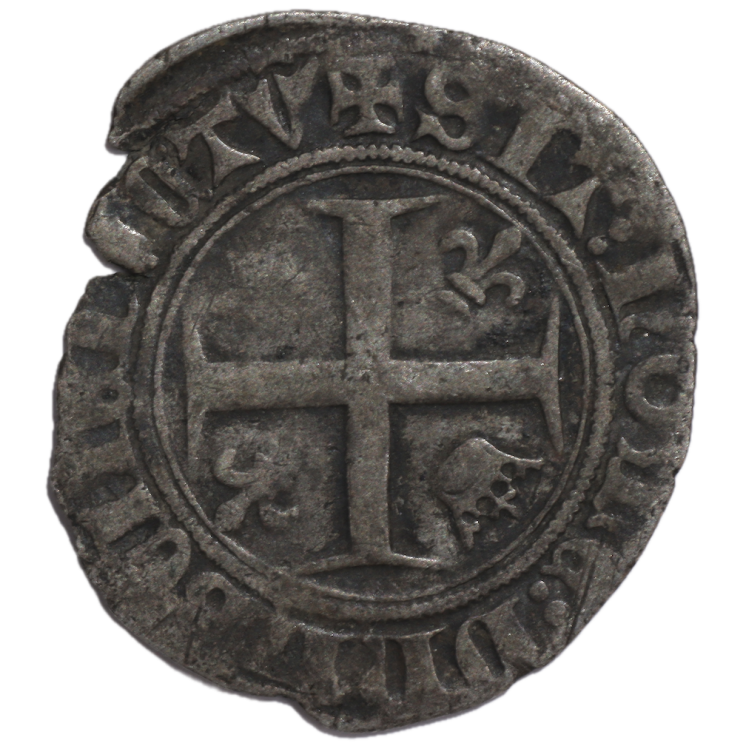 France - Charles VI (1380-1422), Blanc Guénar
