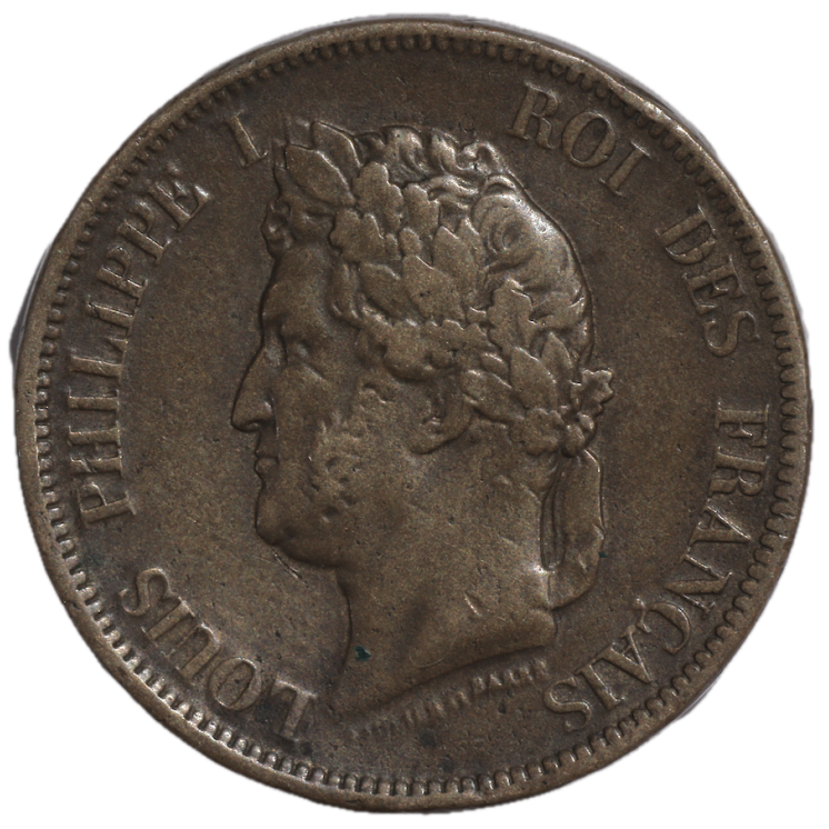 France - Louis Philippe Ier (1830-1848), 10 cent colonies, 1843