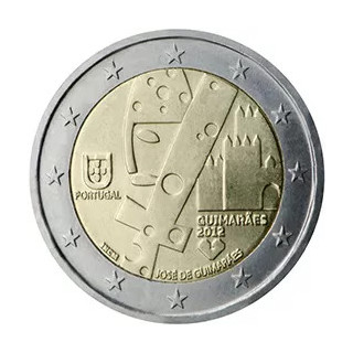 2012 - Portugal, 2 Euros capitale européenne de la culture 2012