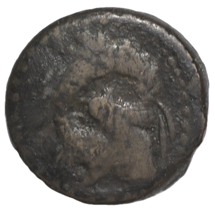 Numidie- Massinissa (202-148 avant J.C.), Bronze AE26
