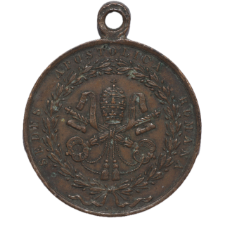 Vatican - Pie IX (1846-1878), Médaille Bronze, 1849