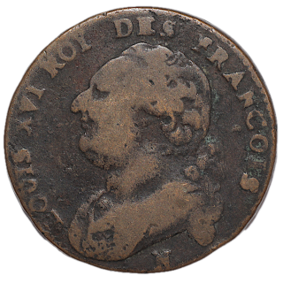 France - Louis XVI (1774-1793), 12 Deniers, 1792, N (Montpellier)