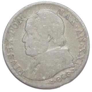 Vatican - Pie IX (1846-1878), 1 Lira, 1866, R (Rome)
