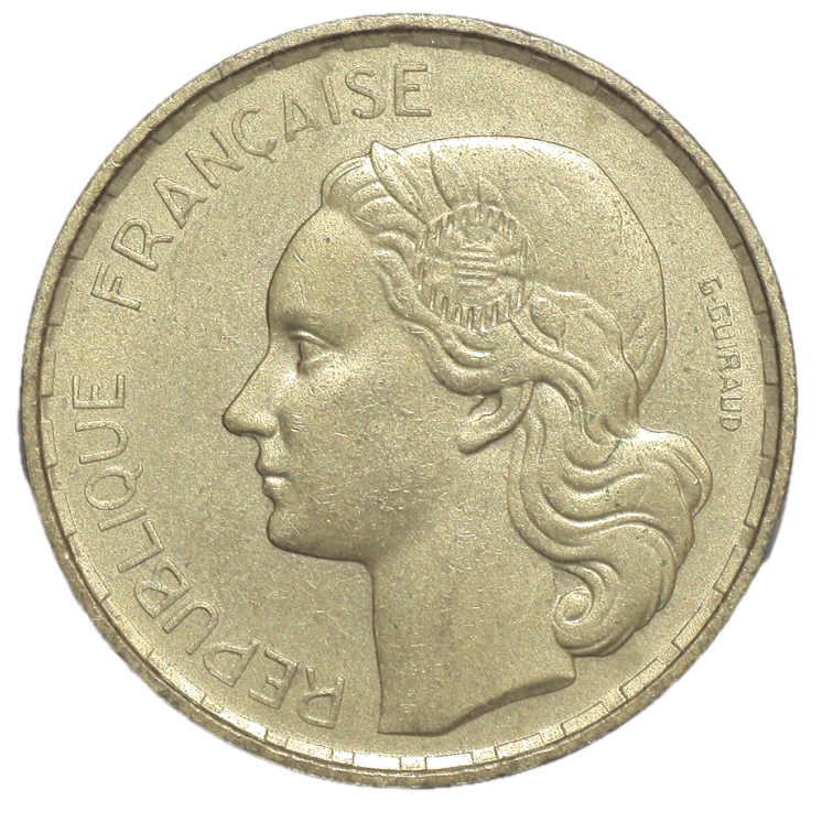 France - IVe République (1946-1958), Essai de 50 Francs, 1950