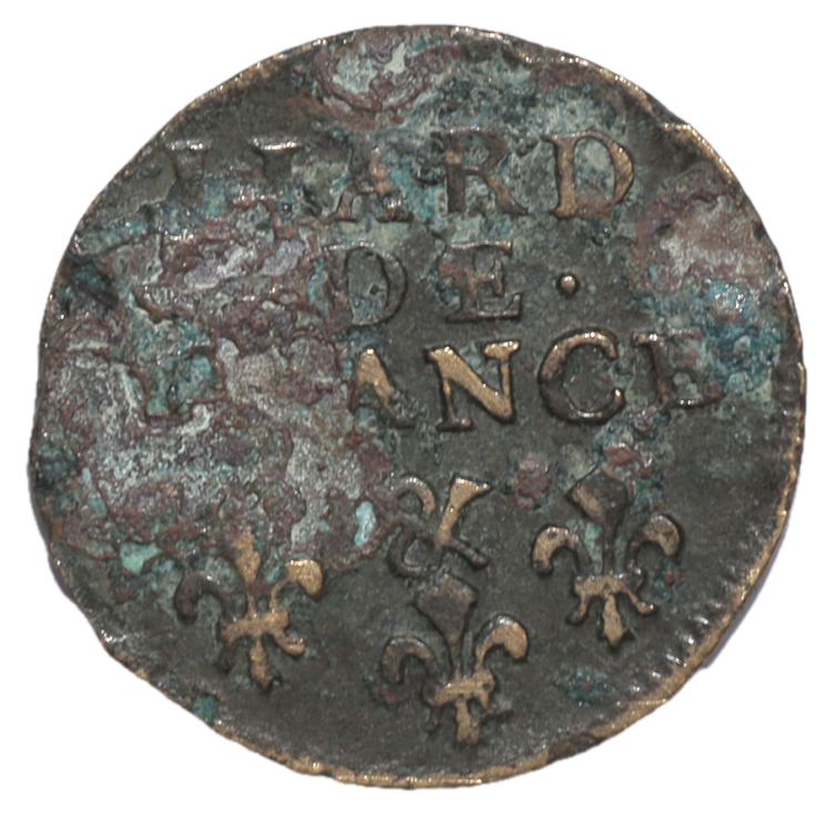 France - Louis XIV (1643-1715), Liard de France, 1699, & (Aix en Provence)