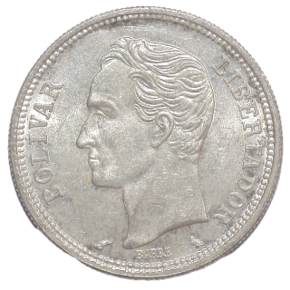 Venezuela - 1 Bolivar, 1960