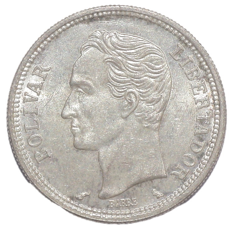 Venezuela - 1 Bolivar, 1960