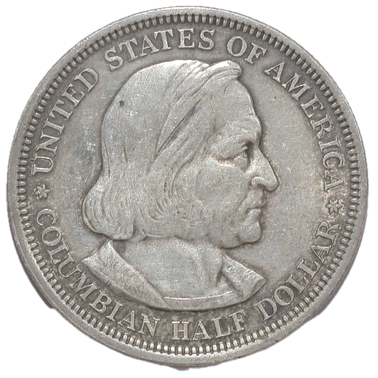 Etats-Unis - République (1776-présent), 1/2 Dollar, Columbian Exposition, 1893