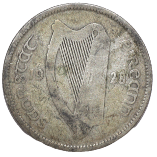 Irlande - Etat libre (1928-1937), 1 Skilling, 1928