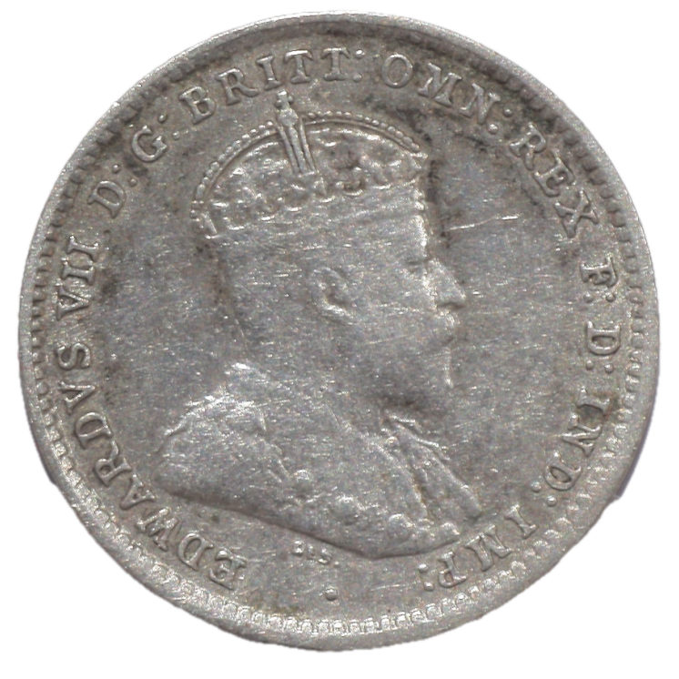 Australie - Edouard VII (1901-1910), 3 Pence, 1910