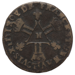 France - Louis XIV (1643-1715), Denier Dardennes