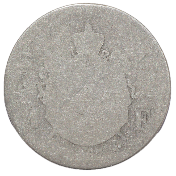 France - Napoléon III (1848-1870), 1 Franc, 1867, BB (Strasbourg)