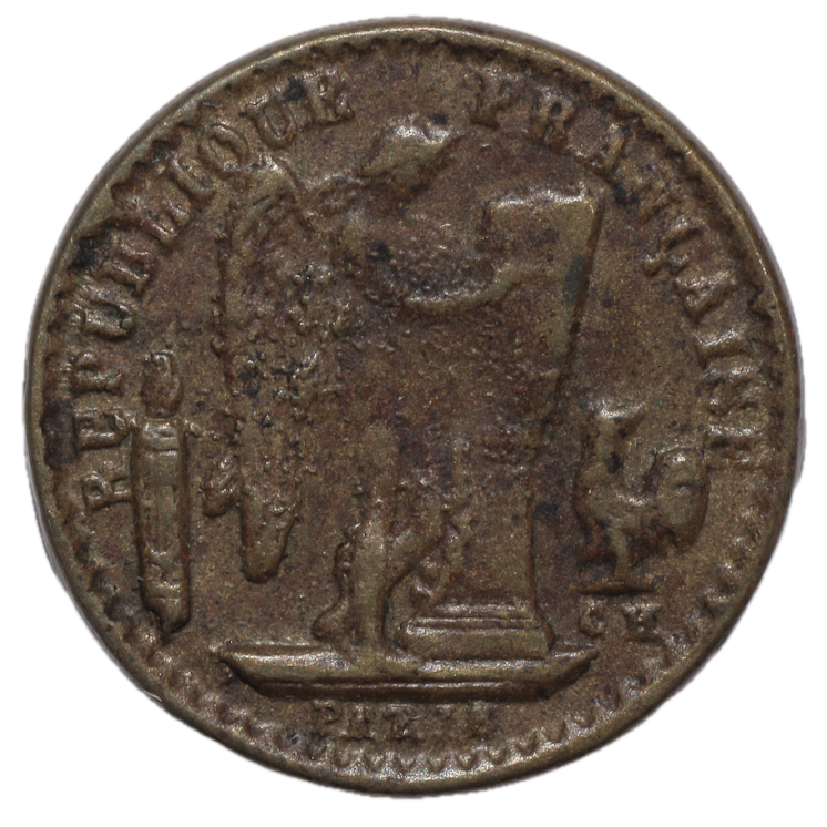 France - Jeton de 20 Francs, 1901, Maisons closes