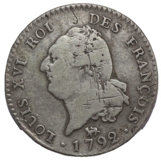 France - Louis XVI (1774-1793), 30 sols, 1792, A (Paris)