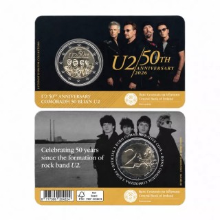 2026 - Irlande 2€ U2, UNC