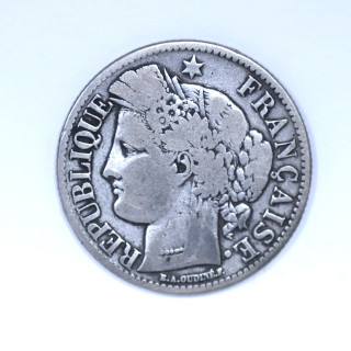 2 Francs Cérès 1870 K Argent