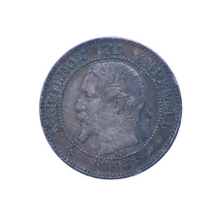 2 Centimes Napoléon III 1856 M